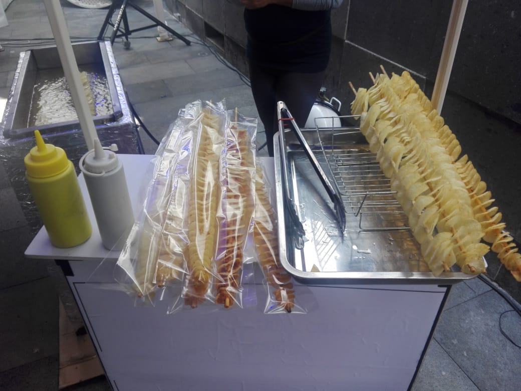 Espiropapas para Fiestas